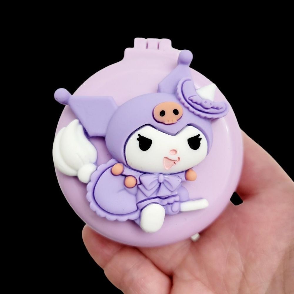 Brand New Sanrio Kuromi Mirror & Brush